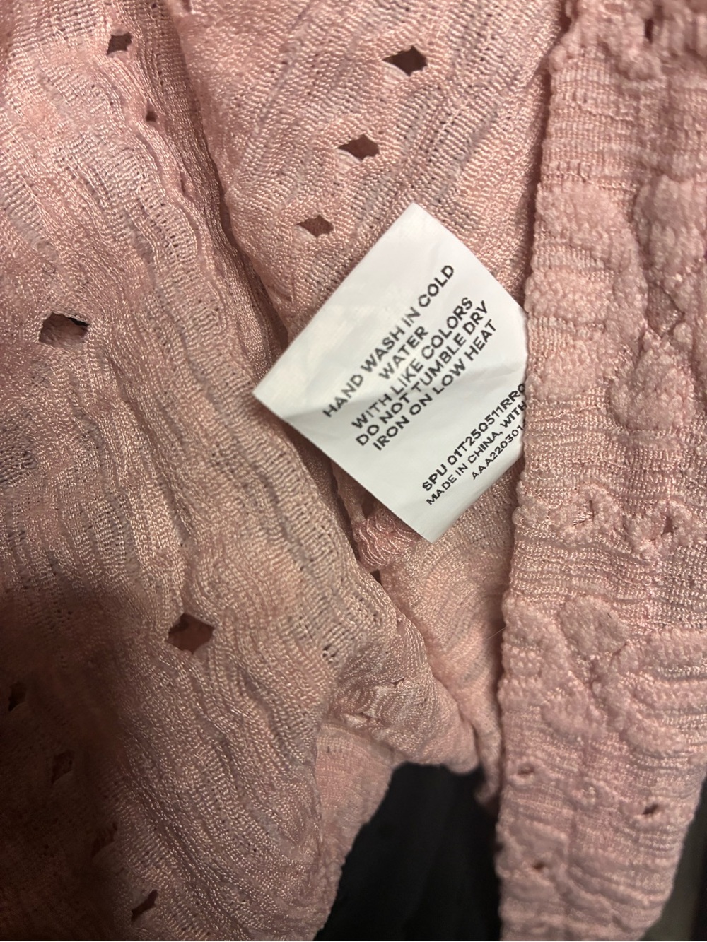 BloomChic Blush Eyelet Square-Neck Embroidered Peasant Top - Picture 4 of 9